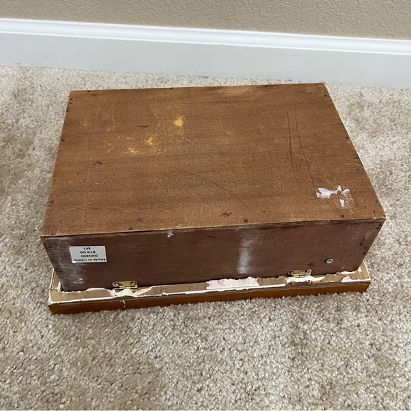 Vintage Miniature Shadow Box Doctor/ Physician’s Office Diorama 13x9x5 Framed, - Picture 6 of 14